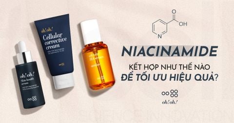 Niacinamide - Các Phối Hợp Đa Điều Trị Cho Da Dầu Mụn Sắc Tố