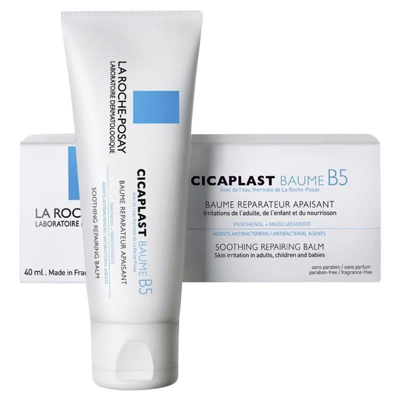 Kem dưỡng làm dịu và phục hồi da nhạy cảm, kích ứng - La Roche Posay Cicaplast Baume B5