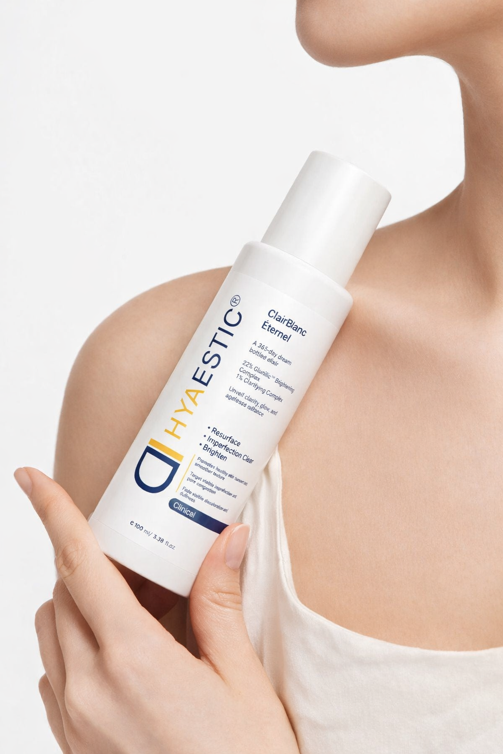 Lotion đa điều trị cho làn da mụn, sắc tố & lão hóa Hyaestic Clairblanc Éternel