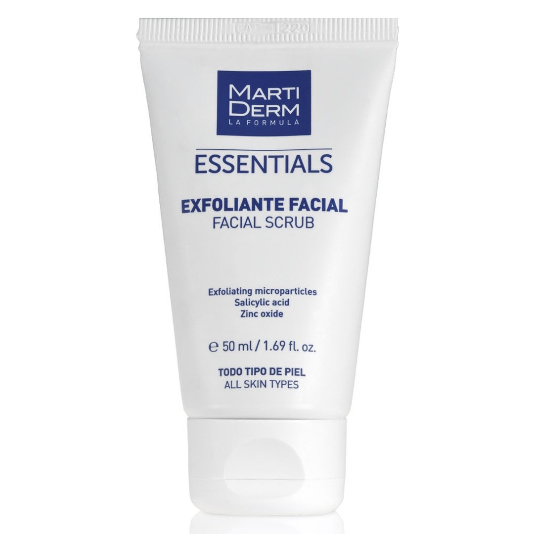 Tẩy Tế Bào Chết Da Mặt - MartiDerm Essentials Facial Scrub (50ml)