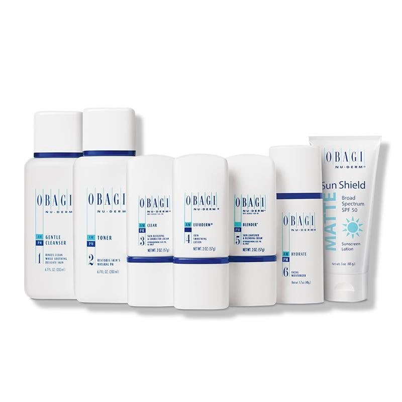 Bộ trị nám toàn diện cho da khô - Obagi Nu Derm System for Normal to Dry Skin (RX)