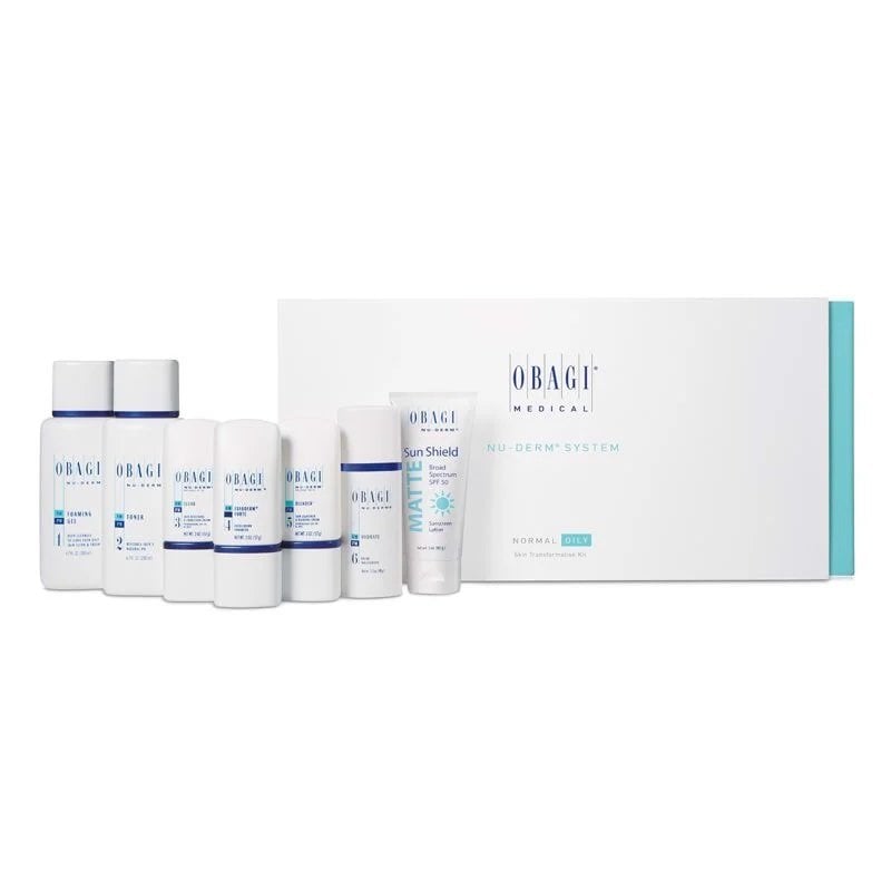 Bộ trị nám toàn diện cho da dầu - Obagi Nu Derm System for Normal to Oil Skin (RX)
