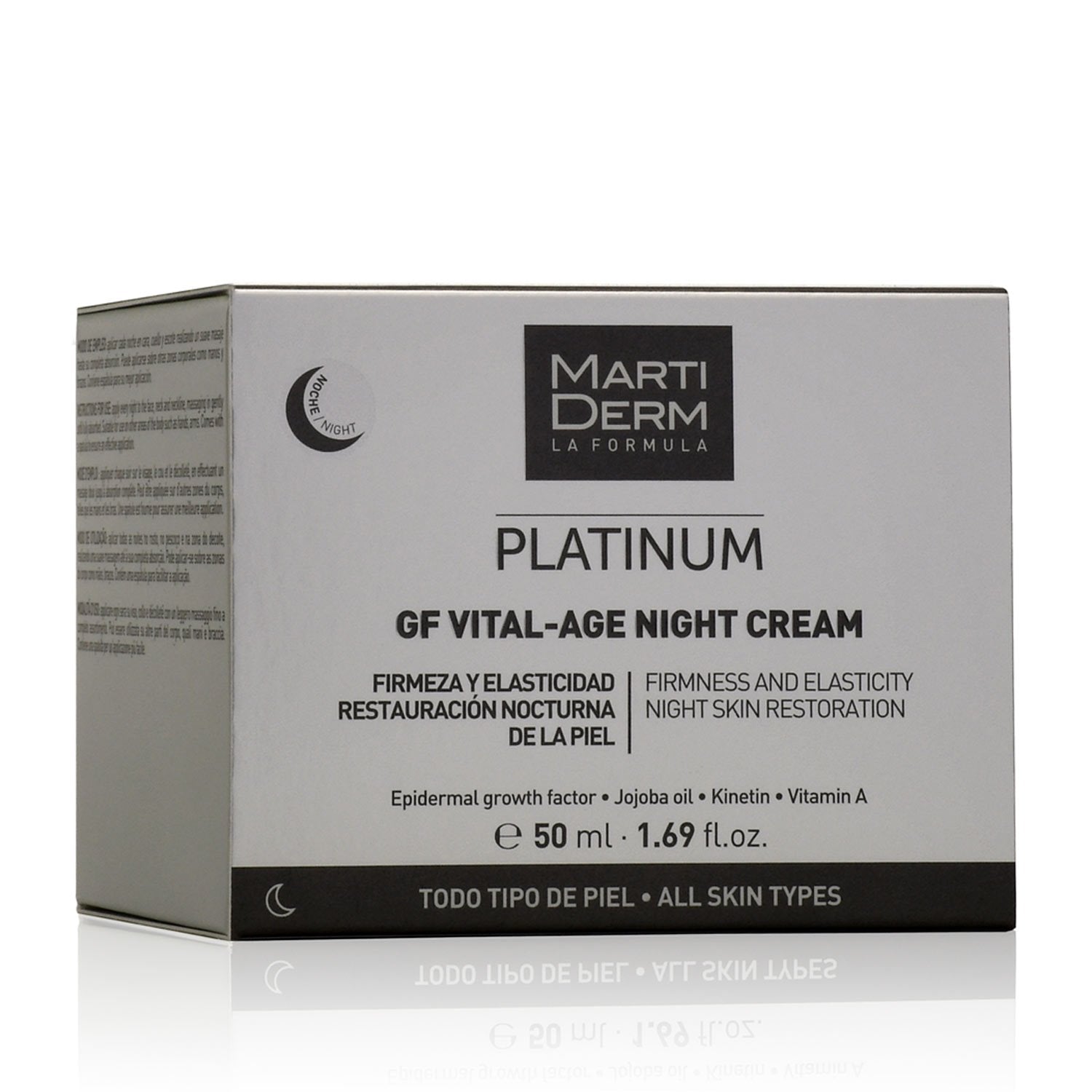 Kem Dưỡng Phúc Hợp Retinyl Palmitate Phục Hồi Hỗ Trị Mụn &amp; Trẻ Hóa - MartiDerm Platinum GF Vital Age Night Cream