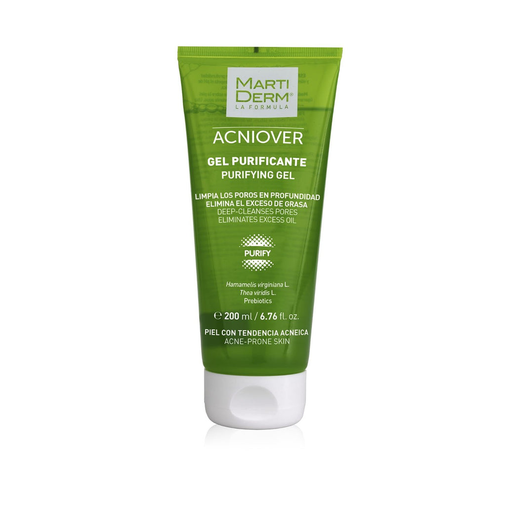 Gel rửa mặt cho da dầu mụn - MartiDerm Acniover Purifying Gel (200ml)