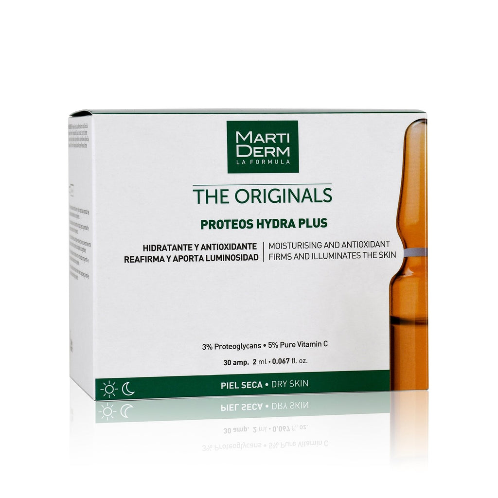 Ampoule Dưỡng Ẩm, Làm Săn Chắc & Ngừa Lão Hoá Da - MartiDerm The Originals Proteos Hydra Plus