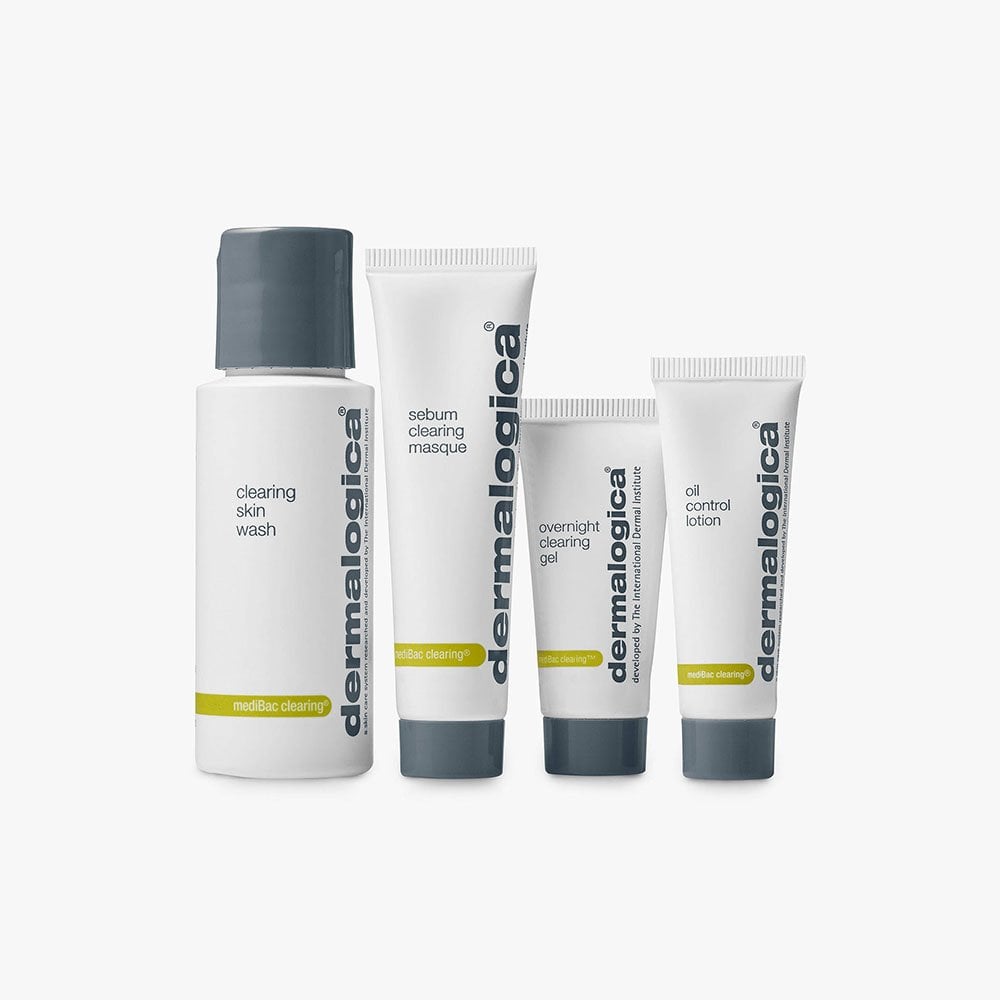 Bộ sản phẩm điều trị mụn - Dermalogica MediBac Clearing Kit
