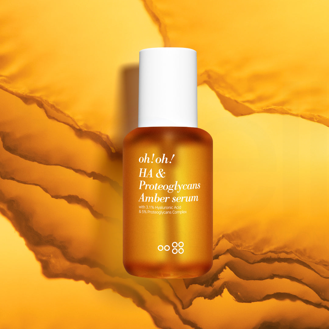 Tinh Chất Dưỡng Ẩm Sâu Sâu, Phục Hồi &amp; Trẻ Hóa Da oh!oh! HA &amp; Proteoglycans Amber Serum (với 3,1% Axit Hyaluronic &amp; 5% Phức hợp Proteoglycans)(30ml)