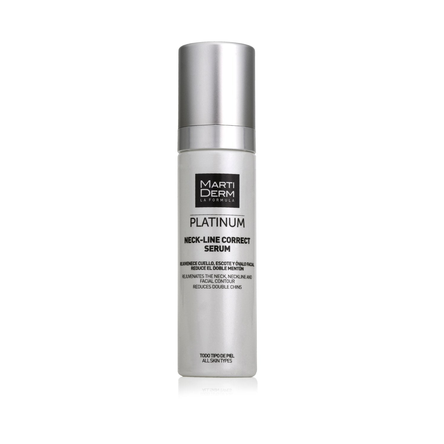 Tinh Chất Làm Săn Chắc &amp; Trẻ Hóa Da Vùng Cổ - MartiDerm Platinum Neck Line Correct Serum