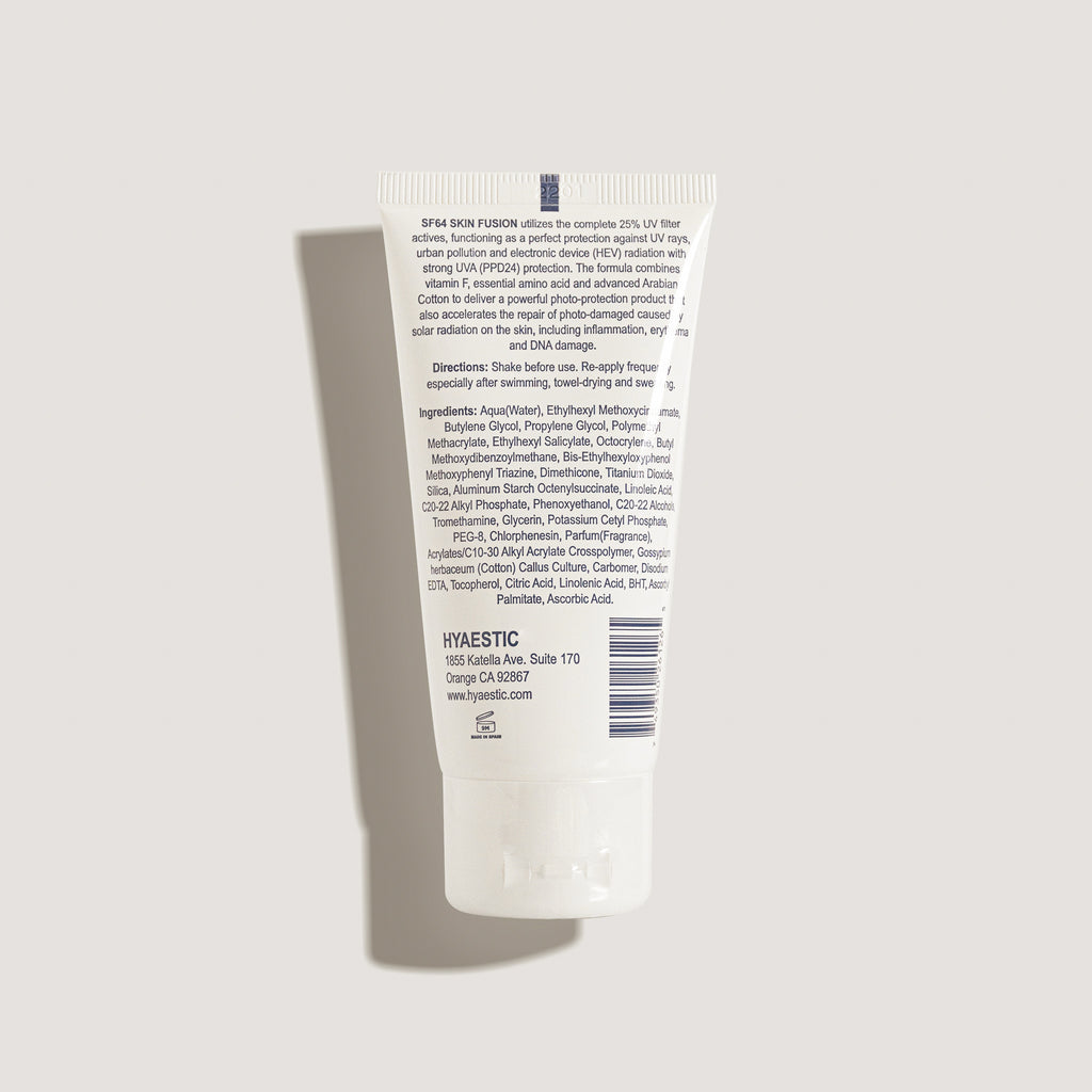 Kem chống nắng bảo vệ tối đa Hyaestic Skin Fusion SF64 Sun And Pollution Protector SPF50+