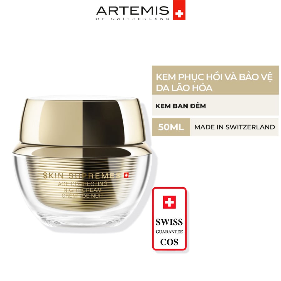Dưỡng chống lão hóa cao cấp ban đêm dành cho mọi loại da - ARTEMIS SKIN SUPREMES Age Correcting Night Cream 50ml